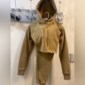 Cozi 2 piece sweatshirt sweatpant set xs